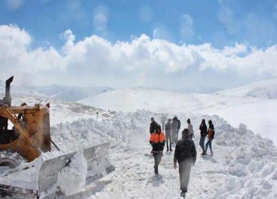 آبعلی با 28 سانتی متر برف رکورددار شد