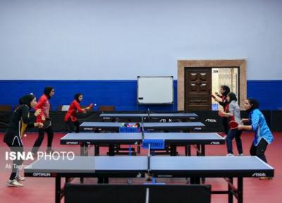 رقبای زنان تنیس روی میز ایران در قهرمانی آسیا معین شد