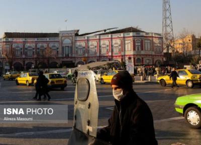کاهش کیفیت هوای مرکز طی امروز