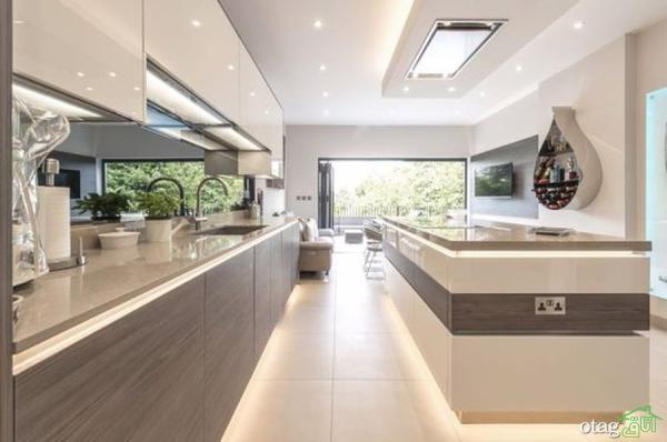 ایده های طراحی سقف کاذب برای آشپزخانه شما