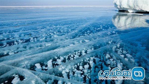 بزرگترین منبع آب شیرین جهان یخ زد!