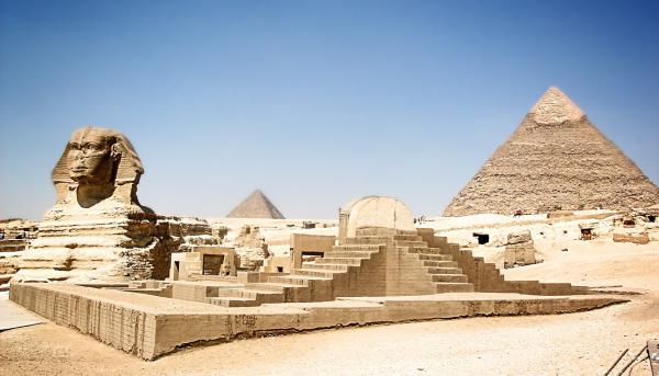 چیزهای که از آثار تاریخی مصر باستان باقی مانده