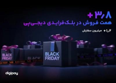 بیش از 3.8 همت فروش در بلک فرایدی دیجی پی